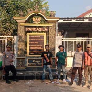 Cegah Konflik Antar Perguruan Silat, Tugu PSHT di Kecamatan Palang Disulap Jadi Tugu Pancasila