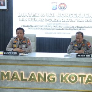 Tingkatkan Kompetensi Bidang PPID, Bidhumas Polda Jatim Gelar Bimtek dan Uji Konsekuensi
