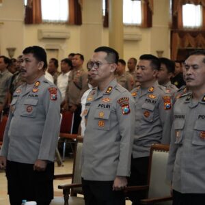Polres Ponorogo Gelar Latpraops Mantab Brata Semeru 2023-2024 untuk Pemilu Damai