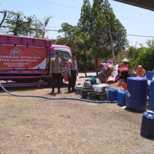 20 Tahun Mengabdi, Batalyon Tantya Sudhirajati Salurkan 65 Ribu Liter Air Bersih