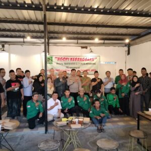 *Gugah Semangat Nasionalisme, Polres Jombang Gelar Ngopi Bareng BGD*