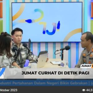 Disiarkan Daring Jumat Curhat Kapolres Malang Bahas Penanganan Laka Lantas Dihadapan 40.000 Penonton