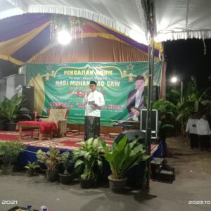 **Kedatangan PJ Bupati Jombang Sugiat, S.Sos., M.Psi.T dalam Peringatan Maulid Nabi Muhammad SAW di Desa Pucangsimo, Kecamatan Bandarkedungmulyo**