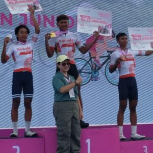 Polresta Malang Kota Sabet Dua Medali Pada Tour of Kemala 2023 di Banyuwangi