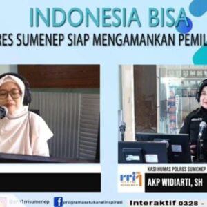 Gandeng Media Gelar Dialog Interaktif Polres Sumenep Siap Amankan Pemilu 2024