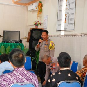 Polres Jombang Dengar Keluhan Warga di Minggu Kasih GPPS Tembelang
