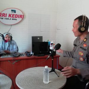 Polres Kediri Gandeng Media Sosialisasikan Ops Mantap Brata Semeru 2023/2024