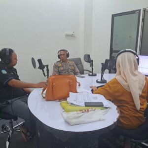 Podcast Bersama RSAL 105.3 FM, Polres Nganjuk Jabarkan Kesiapannya Hadapi Pemilu 2024