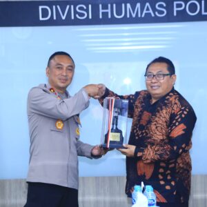 Humas Polri dan SMSI Perkuat Kolaborasi Wujudkan Pemilu Damai