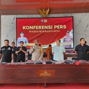 Polisi Amankan 6 Terduga Pelaku Pengeroyokan Anggota Perguruan Silat di Kota Mojokerto