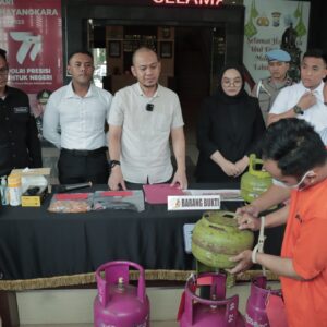 Polresta Malang Kota Berhasil Ungkap Penyalahgunaan Gas LPG Bersubsidi
