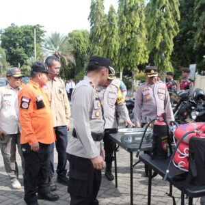Polres Situbondo Bersama TNI dan Pemkab Cek Kesiapan Penanggulangan Bencana Alam