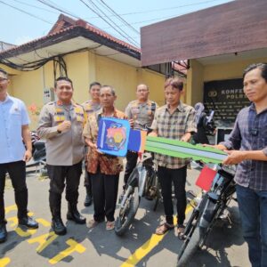 Tak Percuma Lapor Polisi, Polres Ngawi Berhasil Temukan dan Kembalikan Motor Warga Yang Hilang