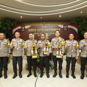 Terima Penghargaan dari Kapolda Jatim, Polres Kediri Raih Juara 1 Aplikasi Siap Semeru