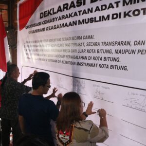 Seluruh Elemen Masyarakat Deklarasi Ciptakan Bitung Damai