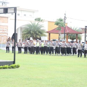 *Apel Kesiapan Pengamanan Kampanye, Polres Jombang Tekankan Netralitas Polri*