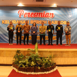 Polres Kediri Kota Bersama Forkopimda Resmikan Kelurahan Bersih Narkoba