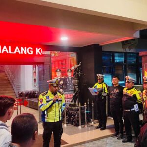 Polresta Malang Kota Berhasil Cegah Balap Liar dan Amankan Ratusan Motor Knalpot Brong