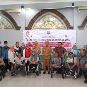 *Pemerintah kabupaten Jombang meperingati Hari Disabilitas International Tahun 2023 bersama Semua Organisasi Disabilitas Jombang*