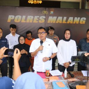 Polres Malang Berhasil Ungkap Enam Kasus Asusila dalam Tiga Pekan