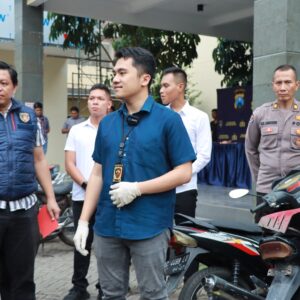 Polres Kediri Berhasil Amankan Dua Pria Tersangka Spesialis Curanmor