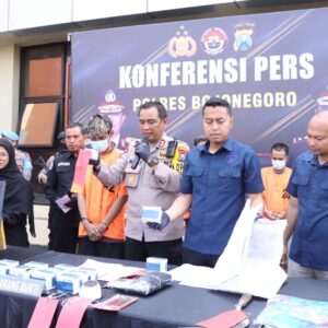 Wujudkan Kondusifitas, Polres Bojonegoro Berhasil Ungkap Sejumlah Tindak Pidana