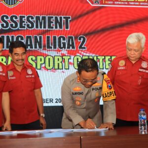 Tuban Sport Centre Layak Digunakan Pertandingan Liga 2, PolresTuban Siapkan Personel Pengamanan