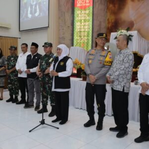 Kapolda Jatim bersama Forkopimda Kunjungi Sejumlah Gereja Cek Kesiapan Natal Nasional