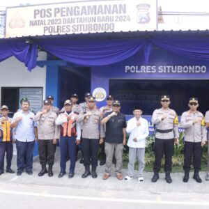 Beri Motivasi Petugas Operasi Lilin Semeru, Forkopimda Situbondo Kunjungi Pospam dan Posyan