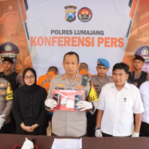 Polres Lumajang Berhasil Gagalkan Peredaran Narkoba, Dua Pria dan Sabu 5080 gram Diamankan