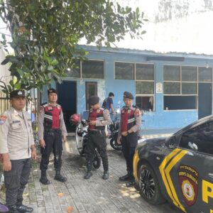 Siagakan Personel 24 Jam,Polres Jember Pastikan Kantor dan Gudang Logistik KPU Aman