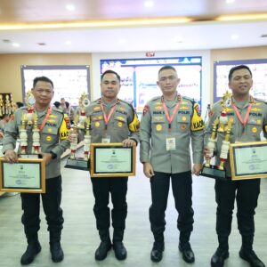 Berikan Layanan Maksimal Saat Nataru, Polres Jember Raih Juara Lomba Pos Ops Lilin Semeru 2023/2024