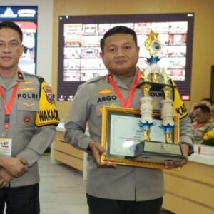 Polres Ngawi Raih Juara Satu Penilaian Pos Ops Lilin Semeru 2023