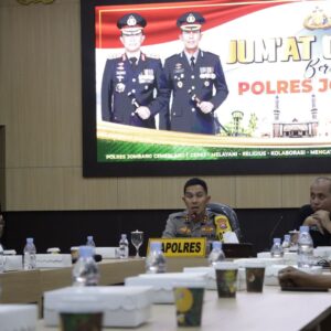 Polres Jombang Gelar Jumat Curhat Bersama Majelis Luhur Kepercayaan Indonesia