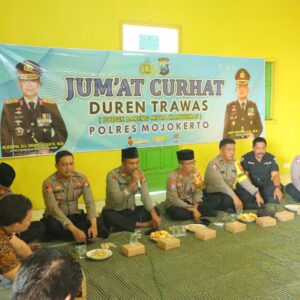 Jumat Curhat Polres Mojokerto Sosialisasikan Pencegahan Kenakalan Remaja