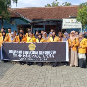 Mahasiswa di Bondowoso Tolak Kampanye Hitam dan Penyebaran Berita Hoaks