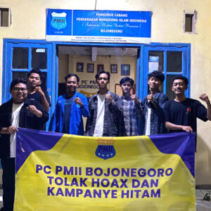 Tegas! PMII Bojonegoro Tolak Aksi Kampanye Hitam Jelang Pemilu 2024