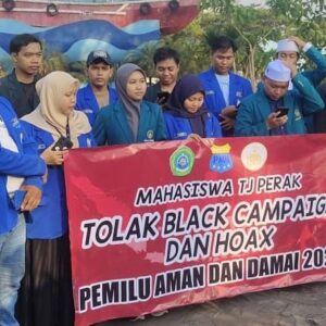 Himpunan Mahasiswa Tanjungperak Deklarasikan Tolak Black Campaign dan Hoaks