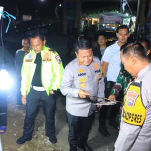 Sinergitas Polres Ngawi bersama TNI Maksimalkan Patroli Jaga Kamtibmas Jelang Pemilu 2024