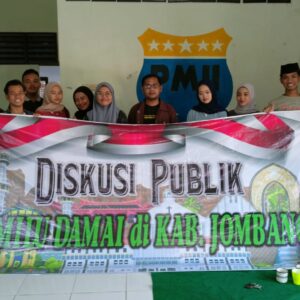 *Pengurus Cabang PMII Jombang Tolak Kampanye Hitam dan Hoaks di Pemilu 2024*