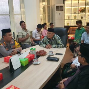Cooling System, Kapolres Pelabuhan Tanjungperak Kunjungi PCNU Kota Surabaya