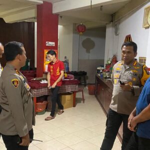 Jamin Perayaan Imlek Kondusif, Polresta Sidoarjo Sebar Personel di Sejumlah Klenteng