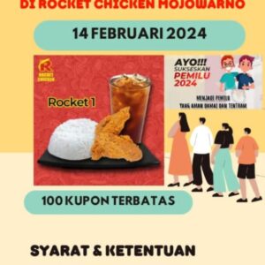 *Asyik! Nyoblos Saat Pemilu di Jombang Dapat Bonus Ribuan Porsi Makan Gratis*