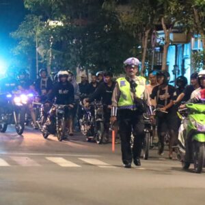 Patroli Hunting System, Polres Bojonegoro Amankan 35 Ranmor Tidak Sesuai Spektek