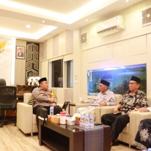 Perkuat Jalinan Silaturahmi Dengan Ulama, Polres Tanjungperak Terima Kunjungan PCNU Kota Surabaya
