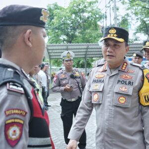 Ratusan Personel Diterjunkan, Polrestabes Surabaya Jamin Keamanan Pleno Rekapitulasi Suara Tingkat Kota