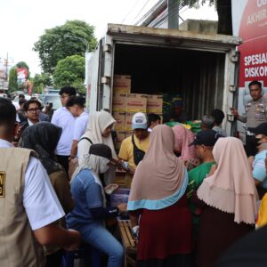 Satgas Pangan Polres Malang dan Disperindag Gelar Operasi Pasar Murah, Harga Beras Berangsur Turun