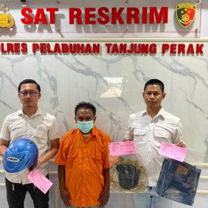 Polres Tanjungperak Berhasil Amankan Seorang Residivis Curanmor yang Beraksi di Pasar Wonokusumo
