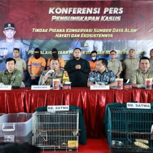 Polda Jatim Berhasil Amankan Sindikat Penyelundupan Satwa Lindung