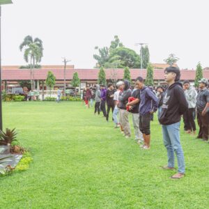 *Pengamanan giat Perguruan Silat, ratusan pesilat diamankan Polisi saat Konvoi di Jombang*
